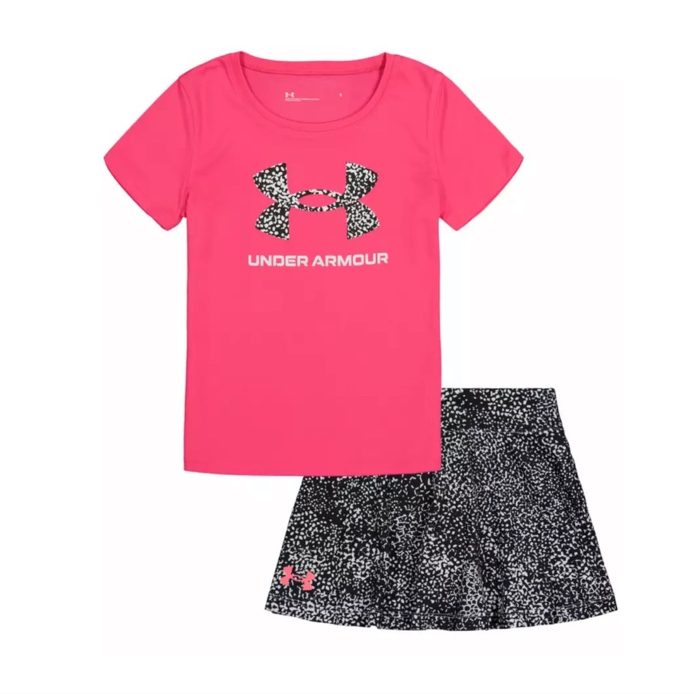 UNDER ARMOUR GIRLS’ SIZE 4 SKORT & TOP